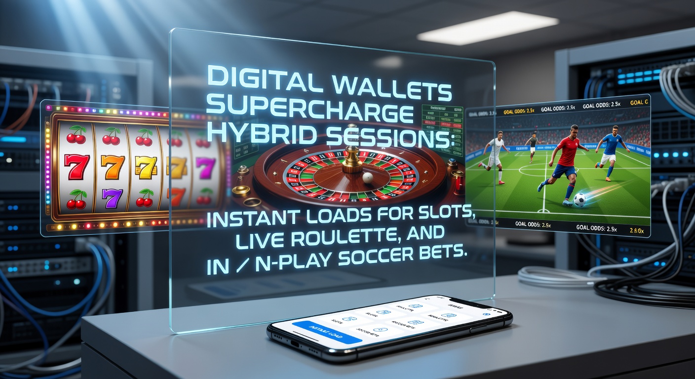 Smartphone screen showing a hybrid gaming app with digital wallet deposit options for slots and soccer bets