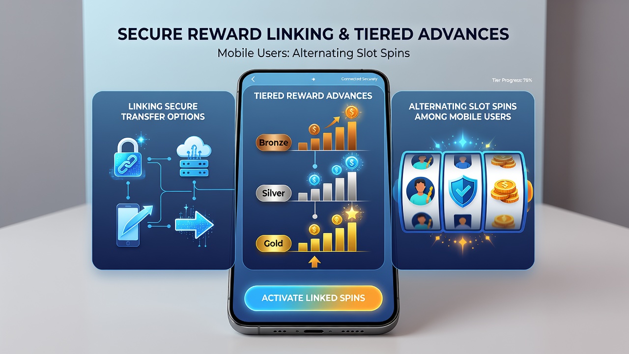 Detailed view of mobile interface showing secure transfers linked to reward tier progress during mixed slot and live wager sessions