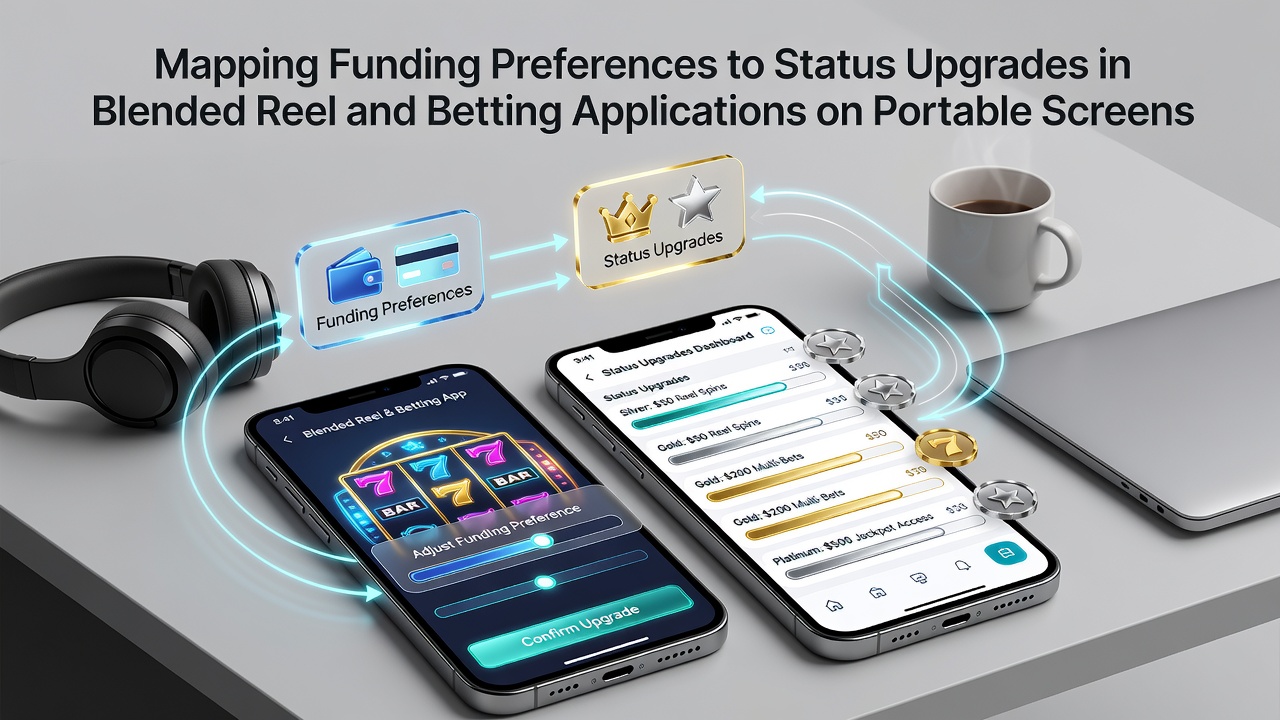 Mobile screen showing blended reel games and sports betting interface with funding options highlighted