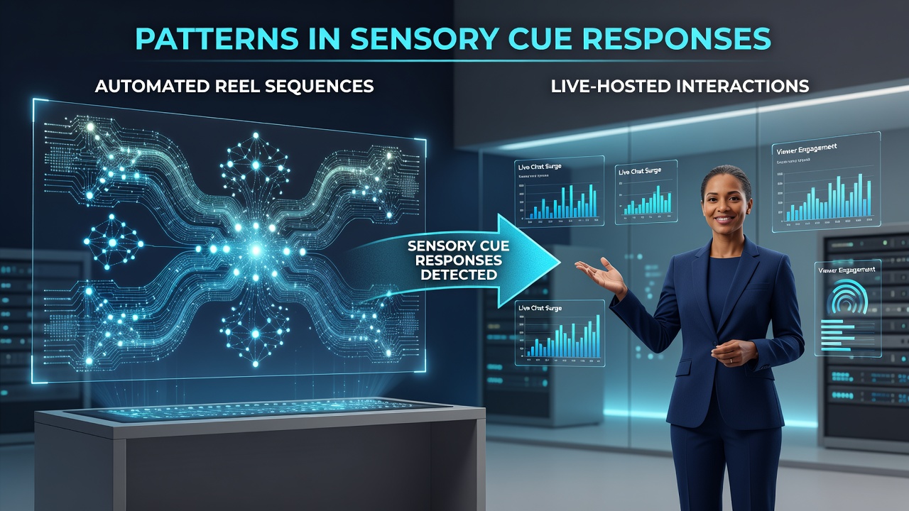 Graph displaying user session data on sensory cue responses and format transitions on mobile gambling platforms
