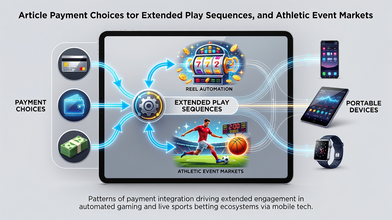 Mobile device displaying hybrid casino and sports betting interface with payment options highlighted