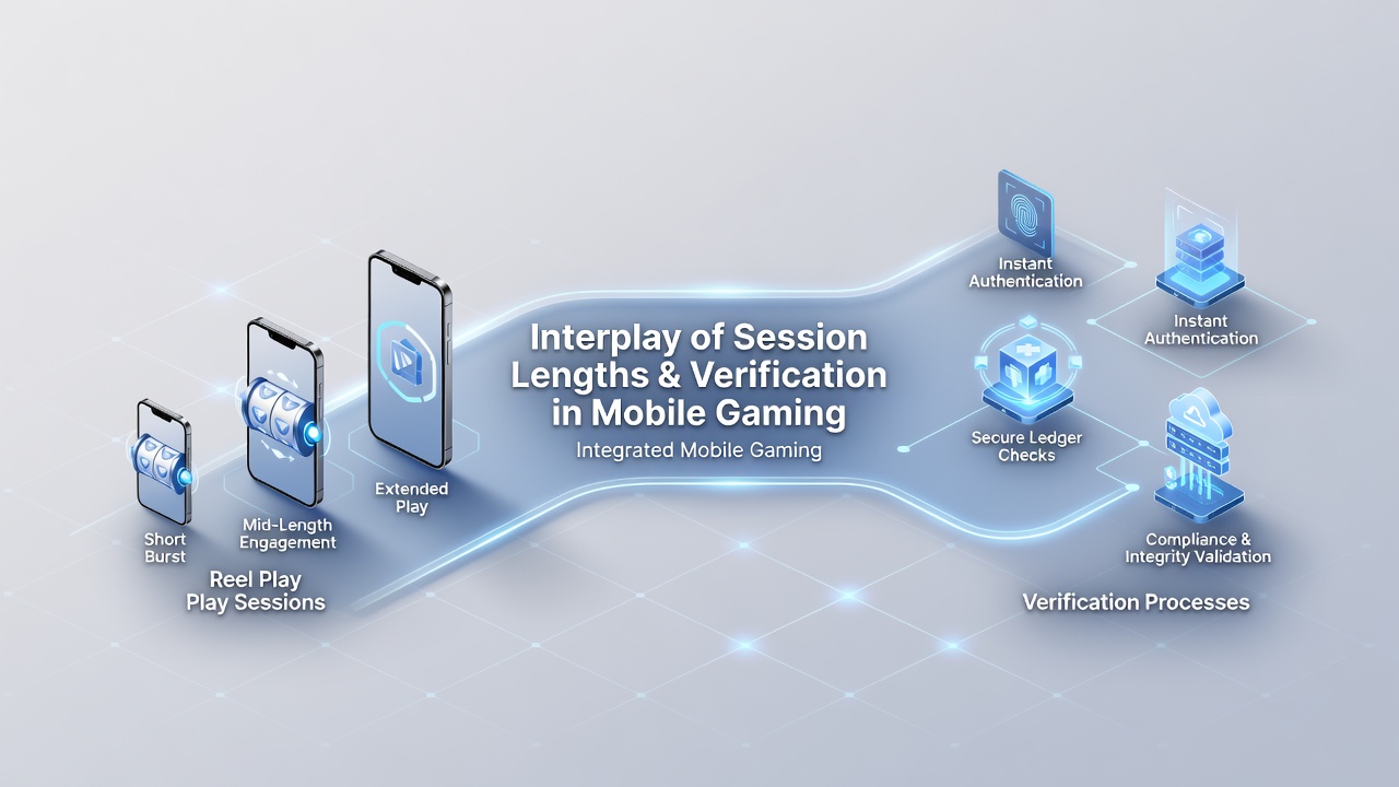 Close-up view of mobile verification workflow during extended reel play session with progress indicators